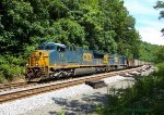 CSX 711 and 4504